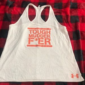 Under Armour Tough Mudder mesh tank